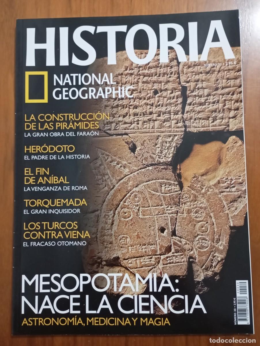 Coleccionismo de National Geographic: HISTORIA NATIONAL GEOGRAPHIC NUM 30. MESOPOTAMIA, CONSTRUCCI&Oacute;N PIRAMIDES, AN&Iacute;BAL, TORQUEMADA