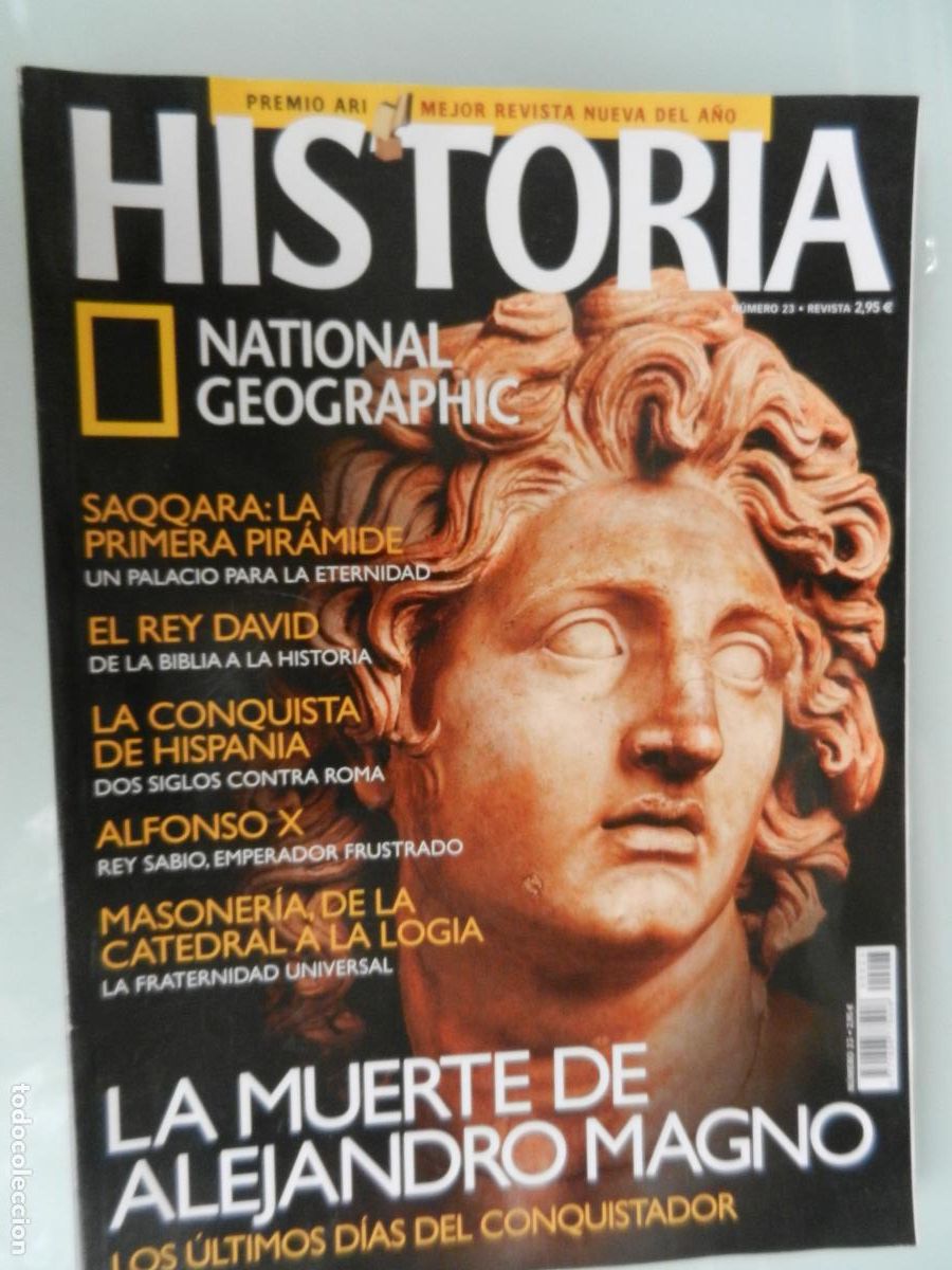Coleccionismo de National Geographic: HISTORIA NATIONAL GEOGRAPHIC -REVISTA 23 - ALEJANDRO MAGNO
