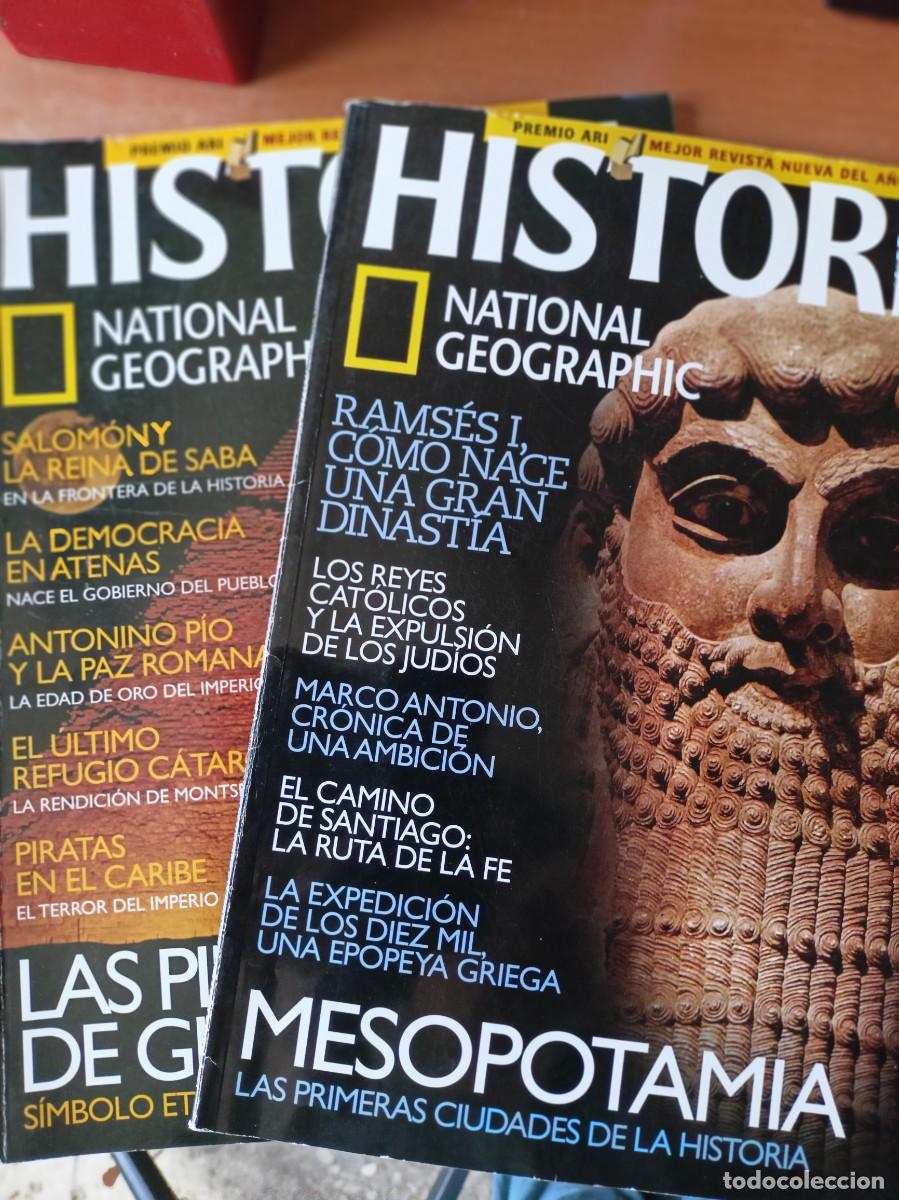Coleccionismo de National Geographic: Historia National Geographic nos. 20 y 28