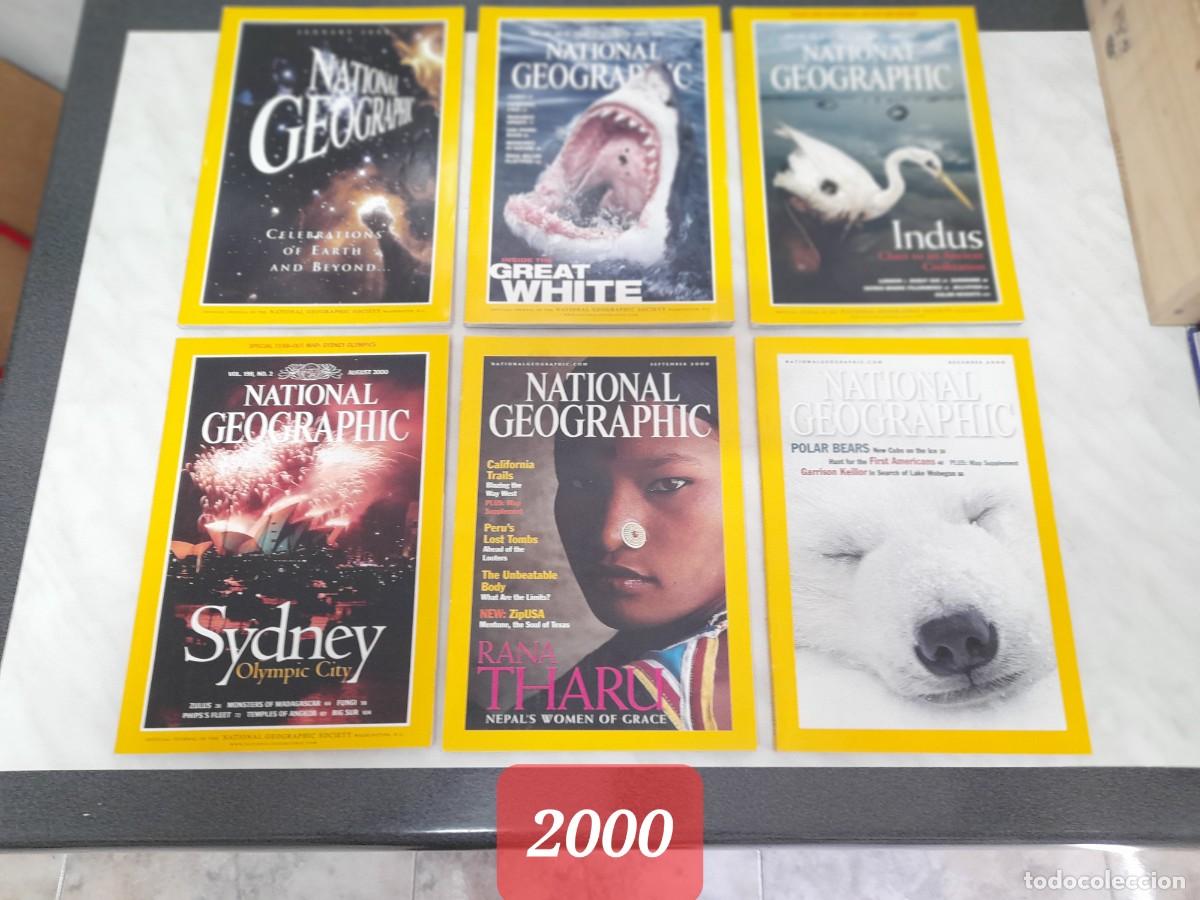 Coleccionismo de National Geographic: NATIONAL GEOGRAPHIC EDICI&Oacute;N USA. A&Ntilde;O 2000. 6 N&Uacute;MEROS: ENERO, ABRIL, JUNIO, AGOSTO, SEPTIEMBRE Y DICI