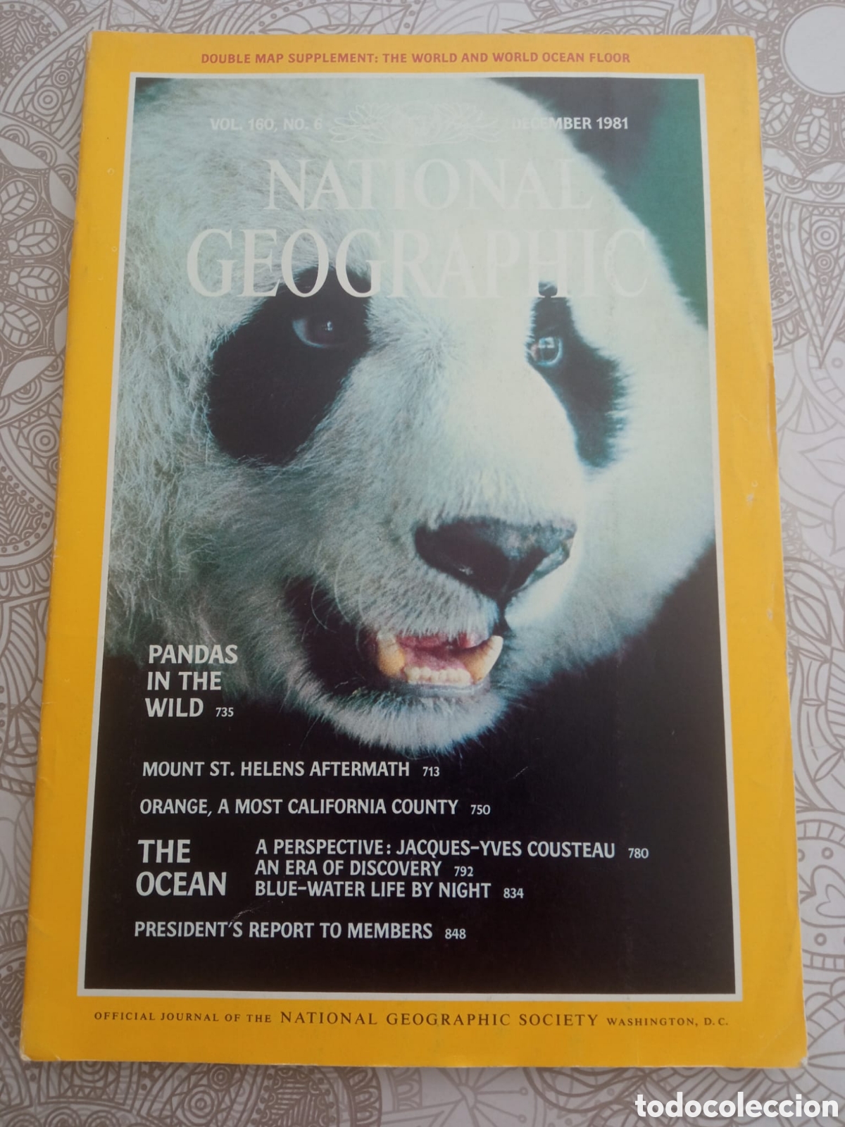 Coleccionismo de National Geographic: Revista National Geographic, edici&oacute;n EEUU, diciembre de 1981