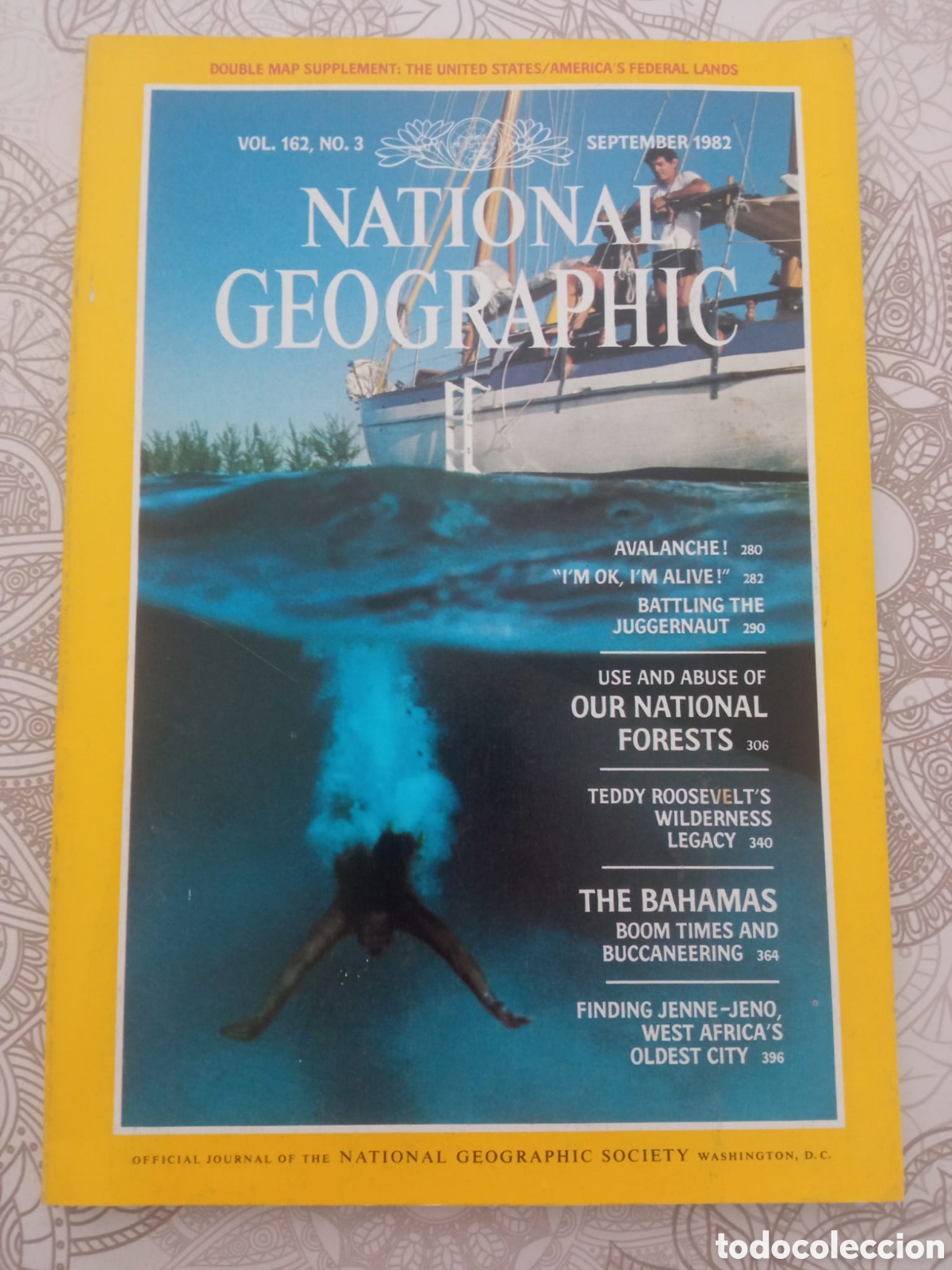 Coleccionismo de National Geographic: Revista National Geographic, edici&oacute;n EEUU, septiembre de 1982