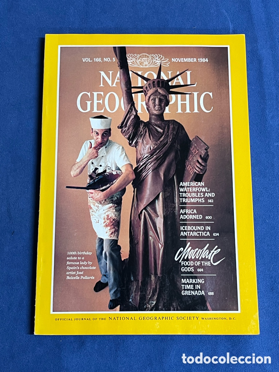 Coleccionismo de National Geographic: NATIONAL GEOGRAPHIC, November 1984. Vol 166, n 5. Noviembre