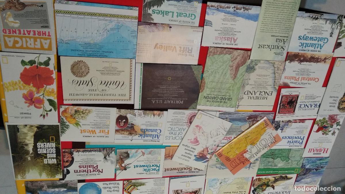 Coleccionismo de National Geographic: LOTE 37 MAPAS EDITADOS POR THE NATIONAL GEOGRAPHIC MAGAZINE DE LOS 70 HASTA LOS 90 - VER FOTOS