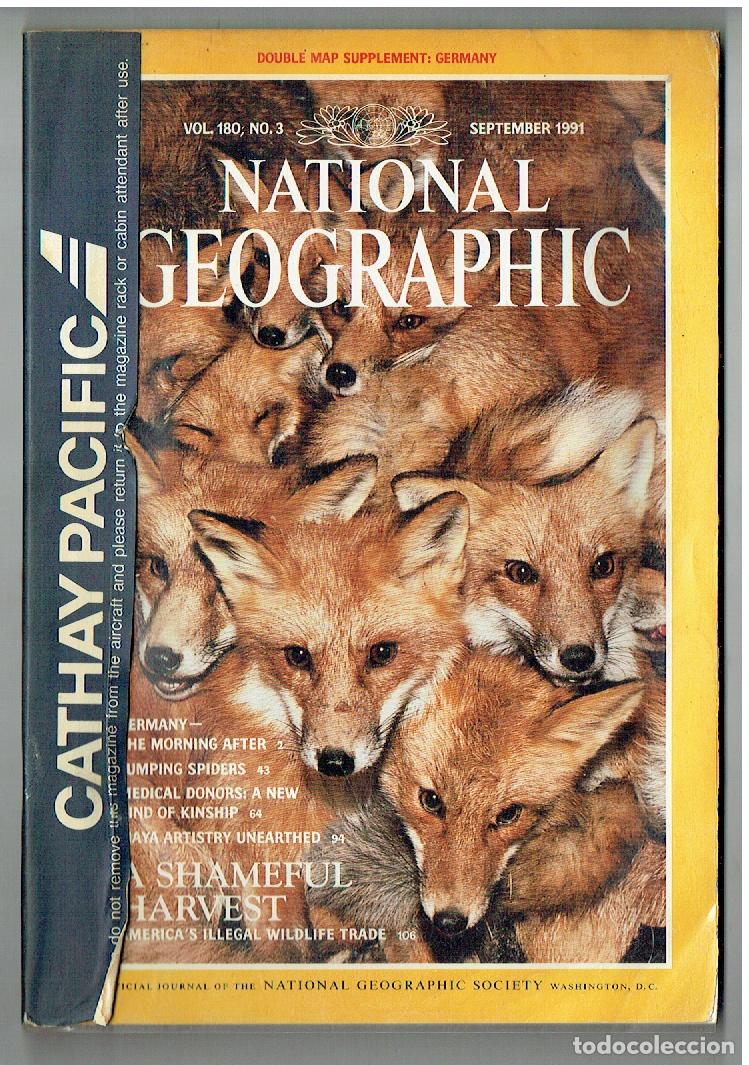 Coleccionismo de National Geographic: NATIONAL GEOGRAPHIC. VOL. 180. - N&ordm; 3. SEPTEMBER, 1991. (ST/PR1)