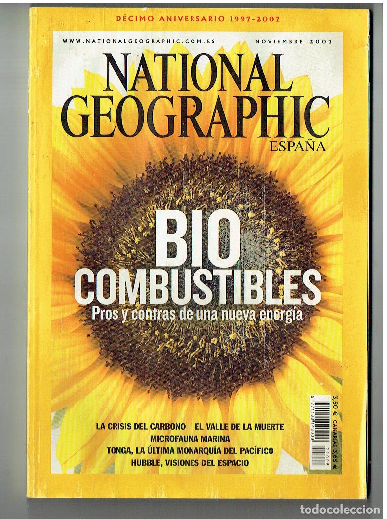 Coleccionismo de National Geographic: NATIONAL GEOGRAPHIC ESPA&Ntilde;A. BIO COMBUSTIBLES. VOL. 21. N&ordm; 5. NOVBRE. 2007. (ST/PR1)