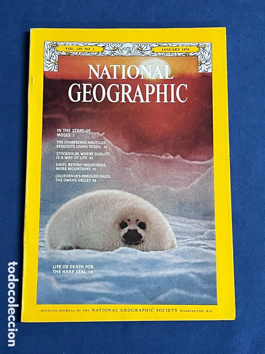 Coleccionismo de National Geographic: National Geographic 1976 completo. January February March April May June July August September