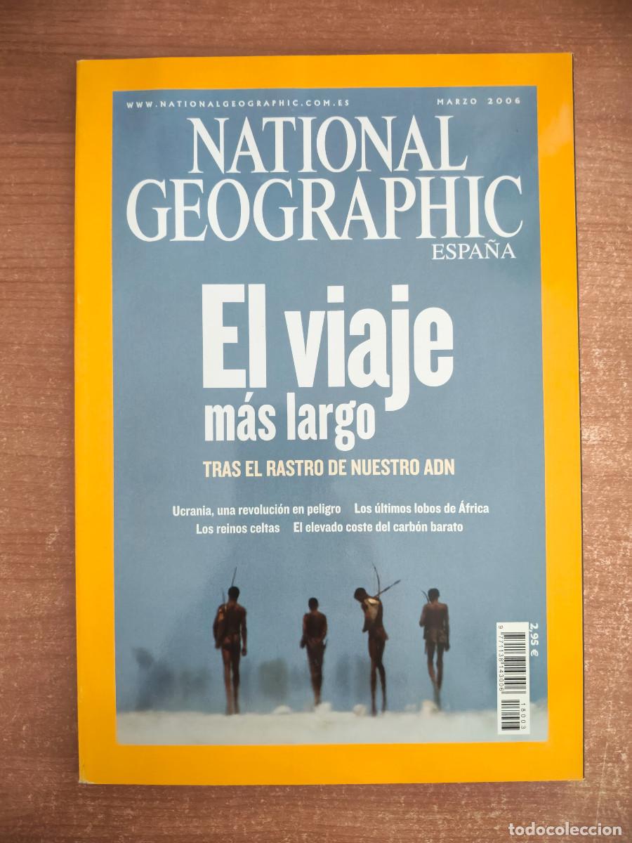 Collectionnisme de National Geographic: National Geographic. Vol. 18 n&ordm; 3 - El viaje m&aacute;s largo. Tras el rastro de nuestro ADN - Marzo, 2006