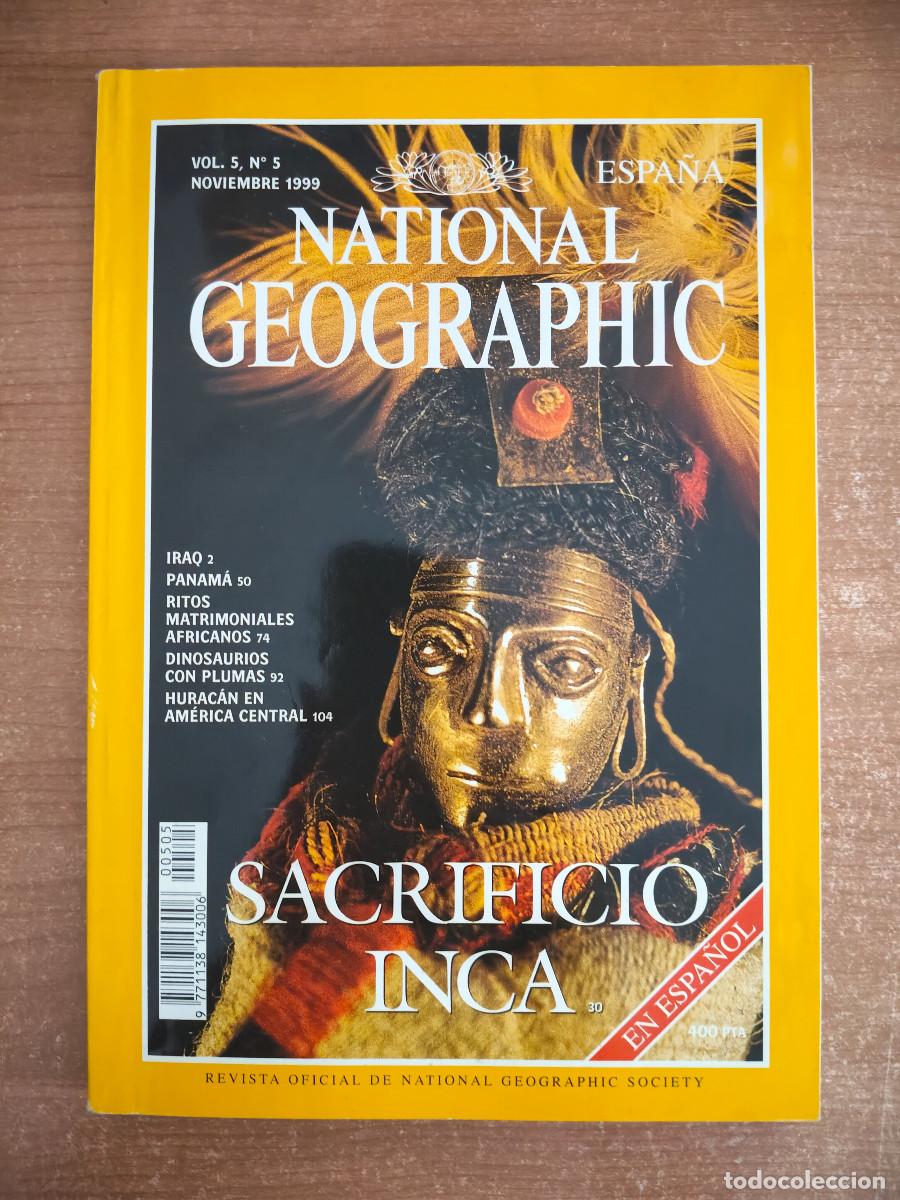 Collectionnisme de National Geographic: National Geographic. Vol. 5 n&ordm; 5 - Sacrificio Inca - Noviembre, 1999