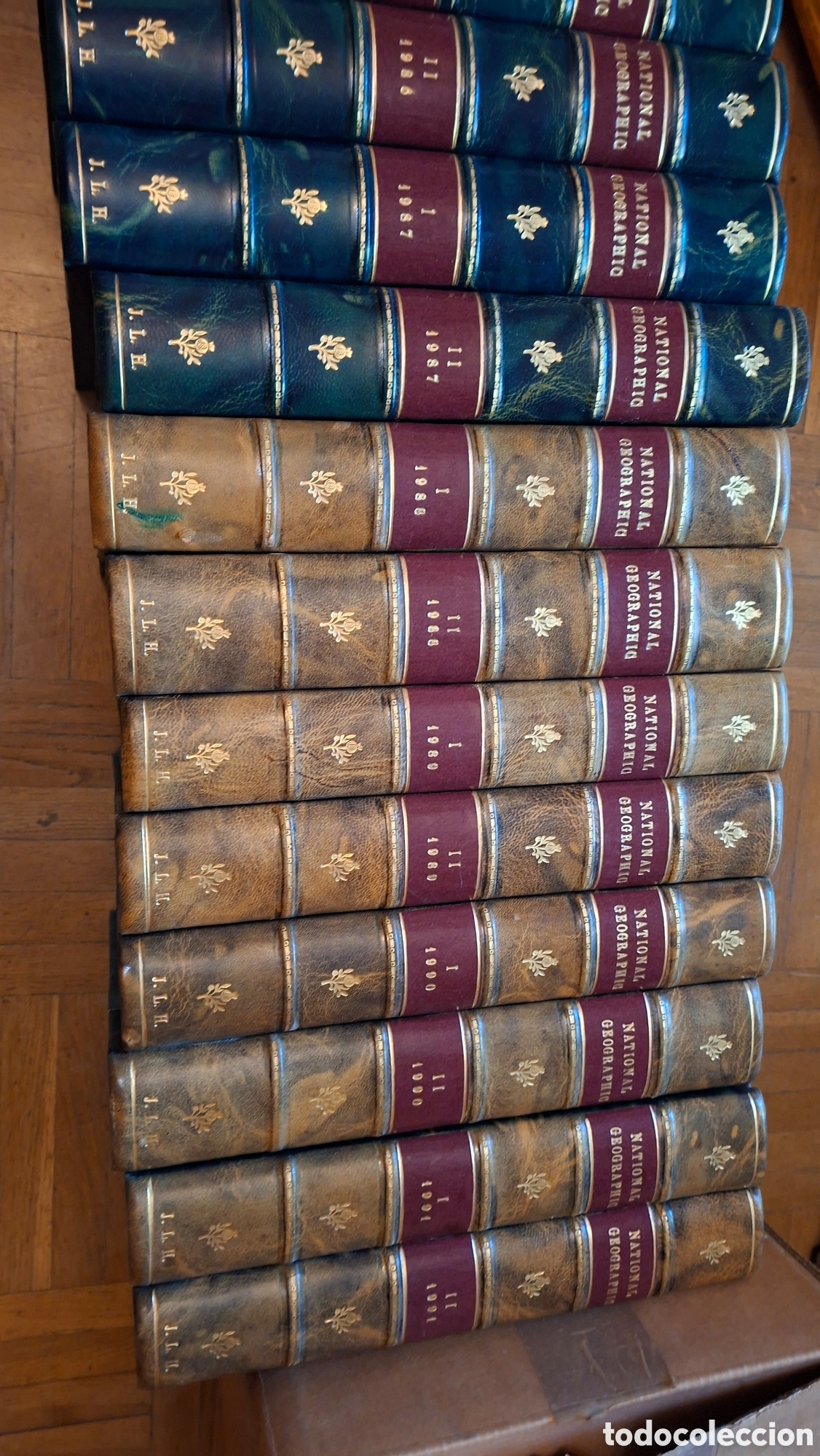 Coleccionismo de National Geographic: COLECCI&Oacute;N COMPLETA NATIONAL GEOGRAPHIC 1981-1991 &ndash; 22 TOMOS ENCUADERNADOS &ndash; EDICI&Oacute;N ORIGINAL EN INGL