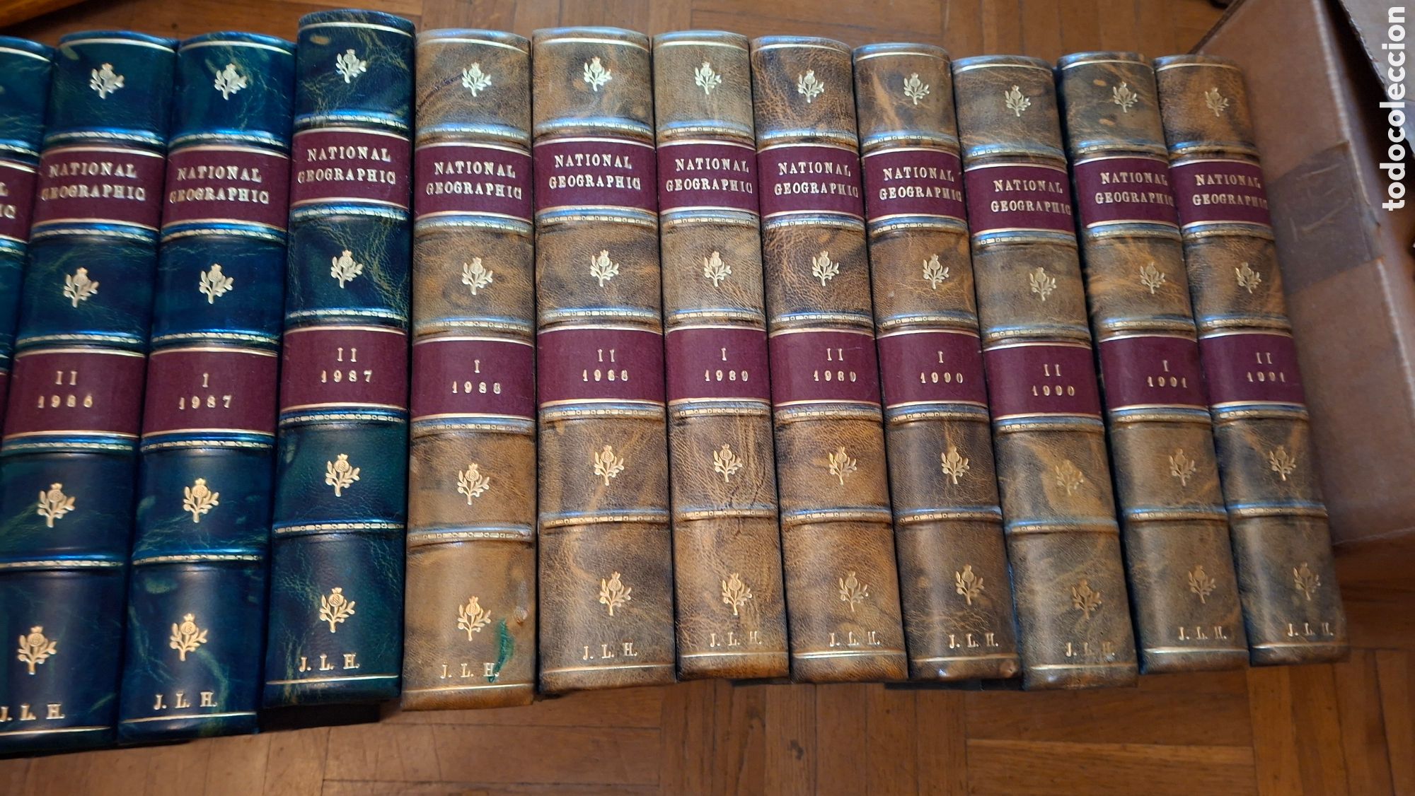 Sammeln von National Geographic: COLECCI&Oacute;N COMPLETA NATIONAL GEOGRAPHIC 1981-1991 &ndash; 22 TOMOS ENCUADERNADOS &ndash; EDICI&Oacute;N ORIGINAL EN INGL