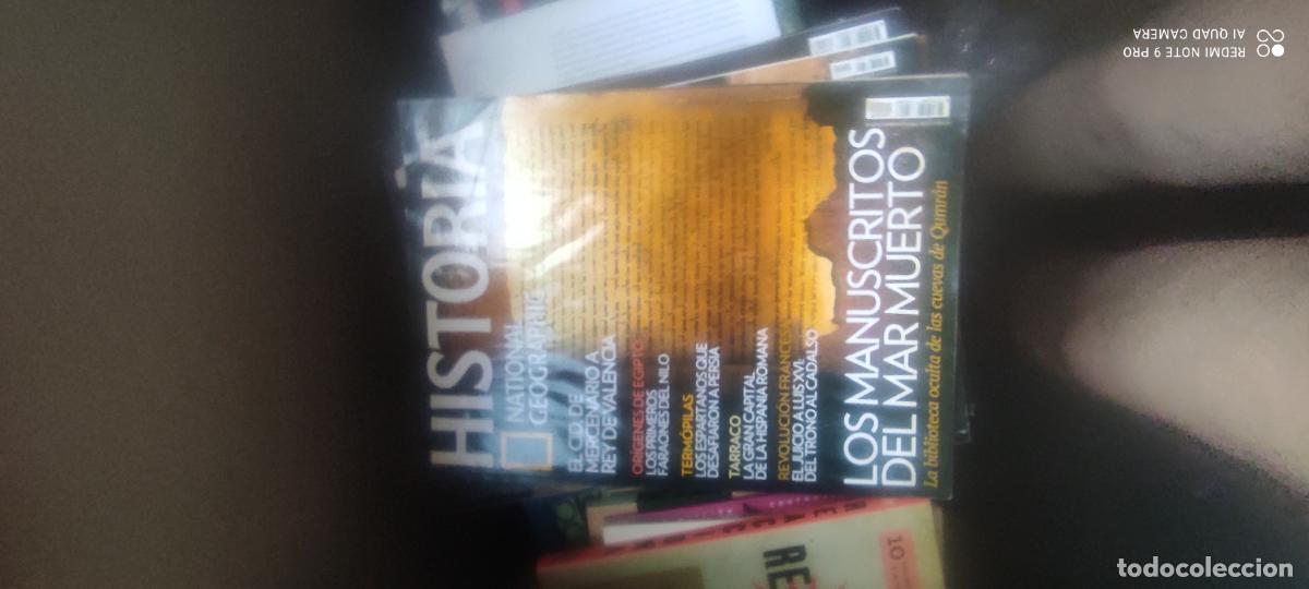 Colecionismo da National Geographic: National Geographic Historia n&ordm; 88 Los Manuscritos del mar muerto cuevas Qumr&aacute;n El Cid Mercenario