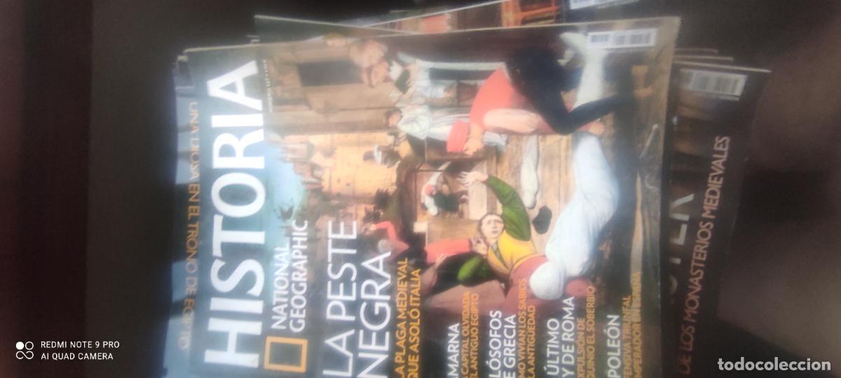 Colecionismo da National Geographic: Revista HISTORIA de NATIONAL GEOGRAPHIC portada la peste negra numero 127