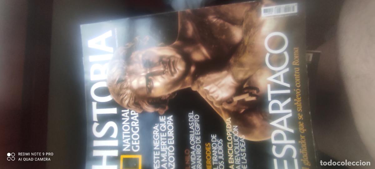 Colecionismo da National Geographic: HISTORIA NATIONAL GEOGRAPHIC - N&ordm; 77 - ESPARTACO - PESTE NEGRA
