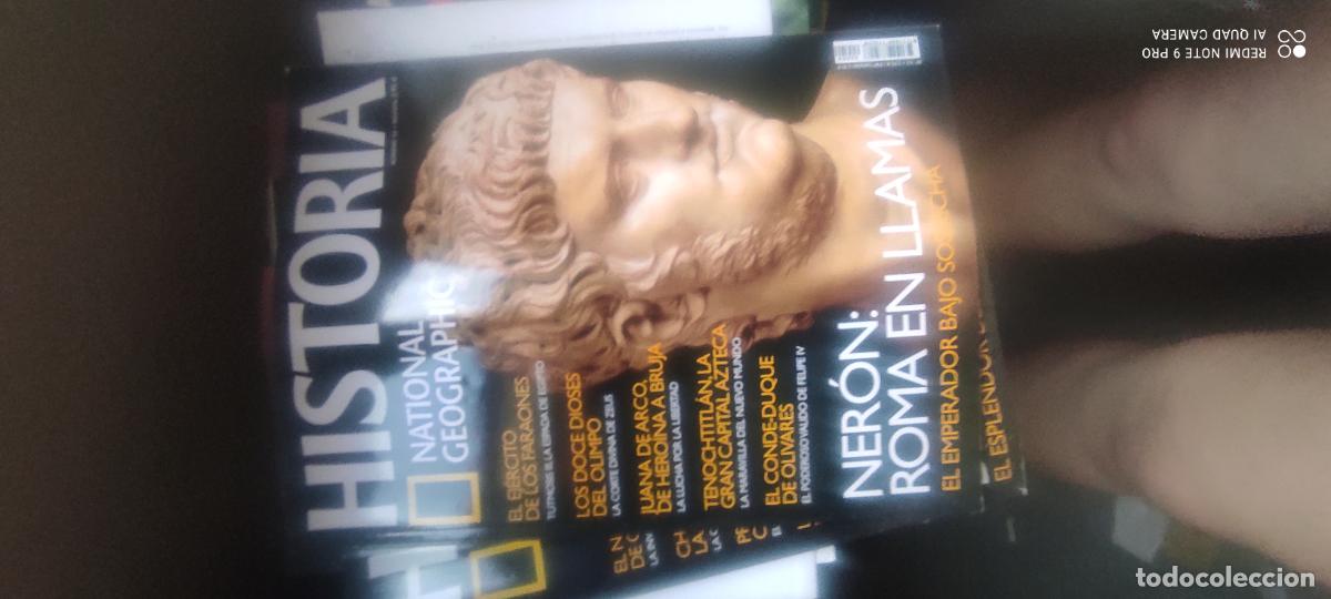 Coleccionismo de National Geographic: Historia National Geographic n&ordm; 54, NERON: ROMA EN LLAMAS, EL EJERCITO DE LOS FARAONES, JUANA DE ARC