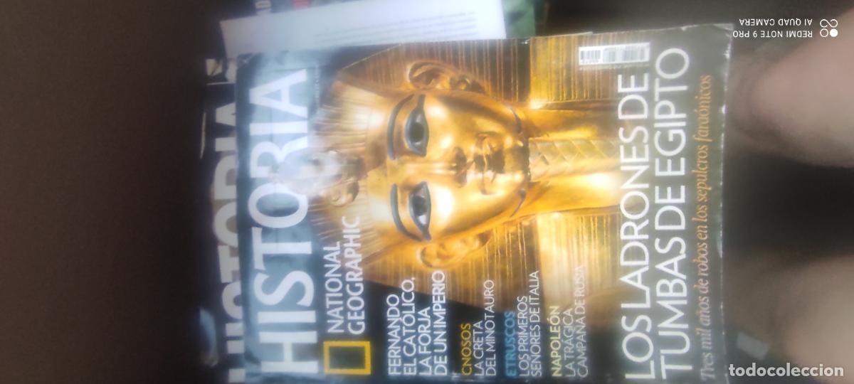 Coleccionismo de National Geographic: HISTORIA NATIONAL GEOGRAPHIC N&ordm; 73: LADRONES DE TUMBAS, IMPERIO CRETENSE, ETRUSCOS,FERNANDO CAT&Oacute;LIC