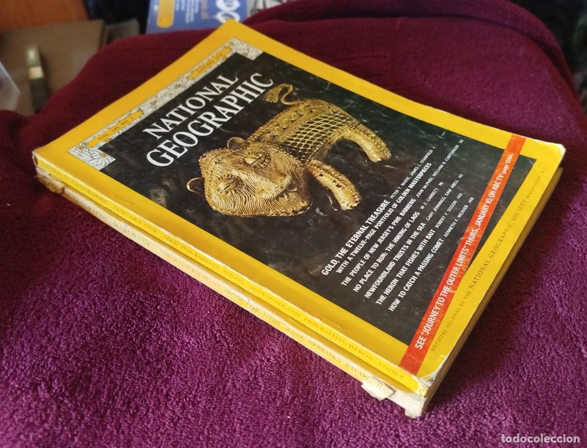 Collection of National Geographic: Lote 2 revistas National Geografic (a&ntilde;os 70)