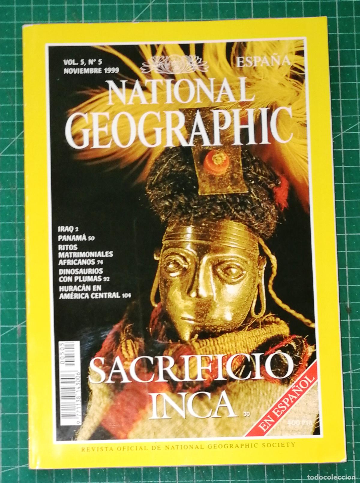 Coleccionismo de National Geographic: NATIONAL GEOGRAPHIC. VOL. 5, N&ordm; 5. NOVIEMBRE 1999. ESPA&Ntilde;A. - RBA Publicaciones