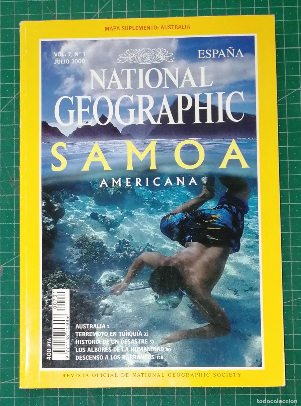 Coleccionismo de National Geographic: NATIONAL GEOGRAPHIC. VOL. 7, N&ordm; 1. JULIO 2000. ESPA&Ntilde;A. - RBA Publicaciones