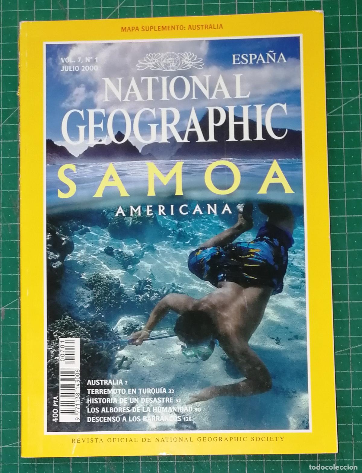 Coleccionismo de National Geographic: NATIONAL GEOGRAPHIC. VOL. 7, N&ordm; 1. JULIO 2000. ESPA&Ntilde;A. - RBA Publicaciones