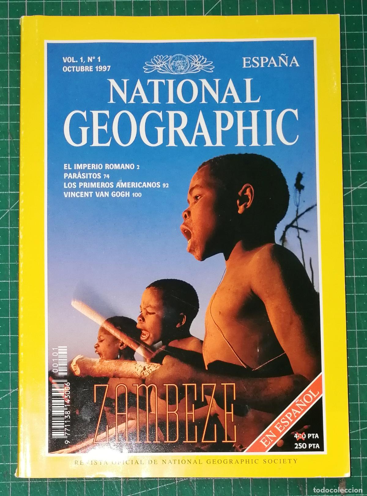 Coleccionismo de National Geographic: NATIONAL GEOGRAPHIC. VOL. 1, N&ordm; 1. OCTUBRE 1997. ESPA&Ntilde;A. - RBA Publicaciones