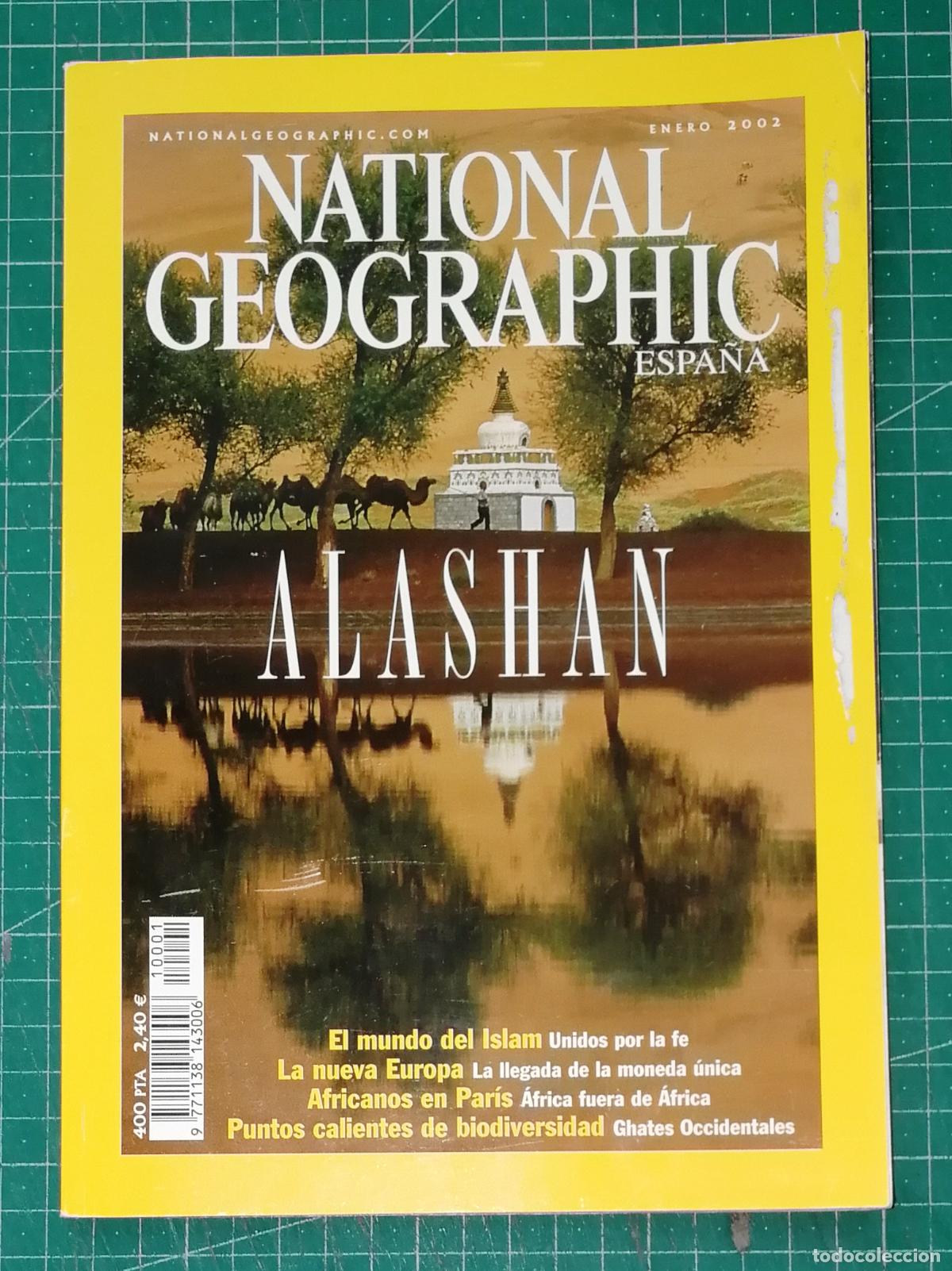 Coleccionismo de National Geographic: NATIONAL GEOGRAPHIC ESPA&Ntilde;A. VOL. 10, N&ordm; 1. ENERO 2002. - RBA Publicaciones