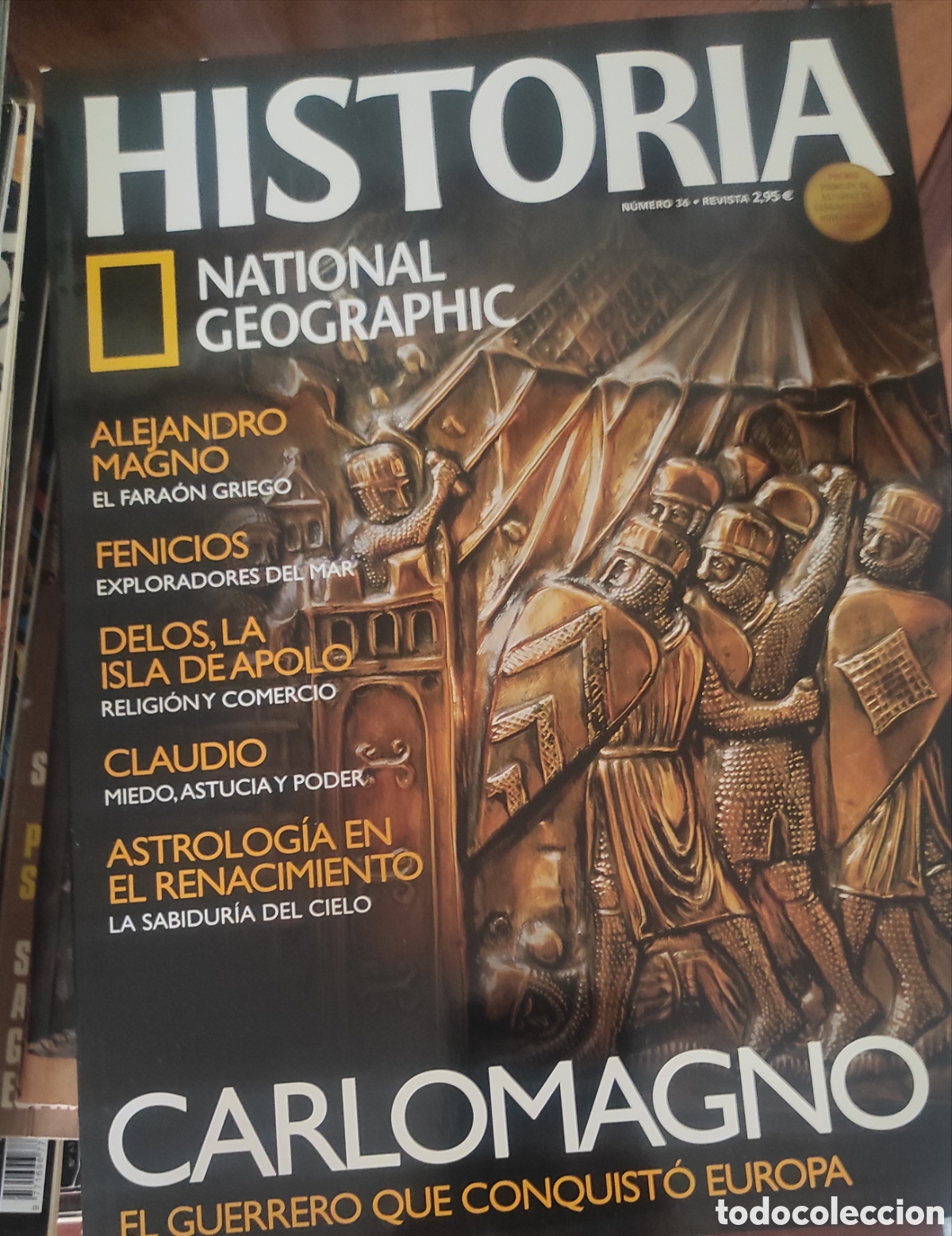 Coleccionismo de National Geographic: Carlomagno. National Geographic.