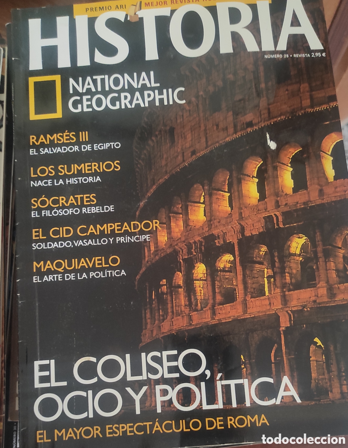 Coleccionismo de National Geographic: El coliseo. Ocio y pol&iacute;tica.