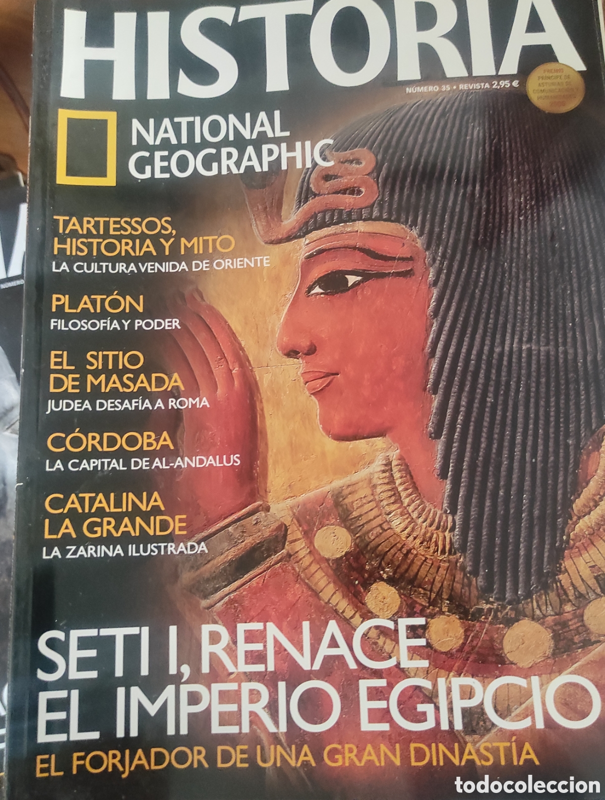 Coleccionismo de National Geographic: Seti I. Renace el antiguo Egipto.