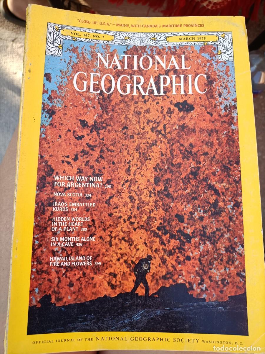Coleccionismo de National Geographic: NATIONAL GEOGRAPHIC. MARCH 1975