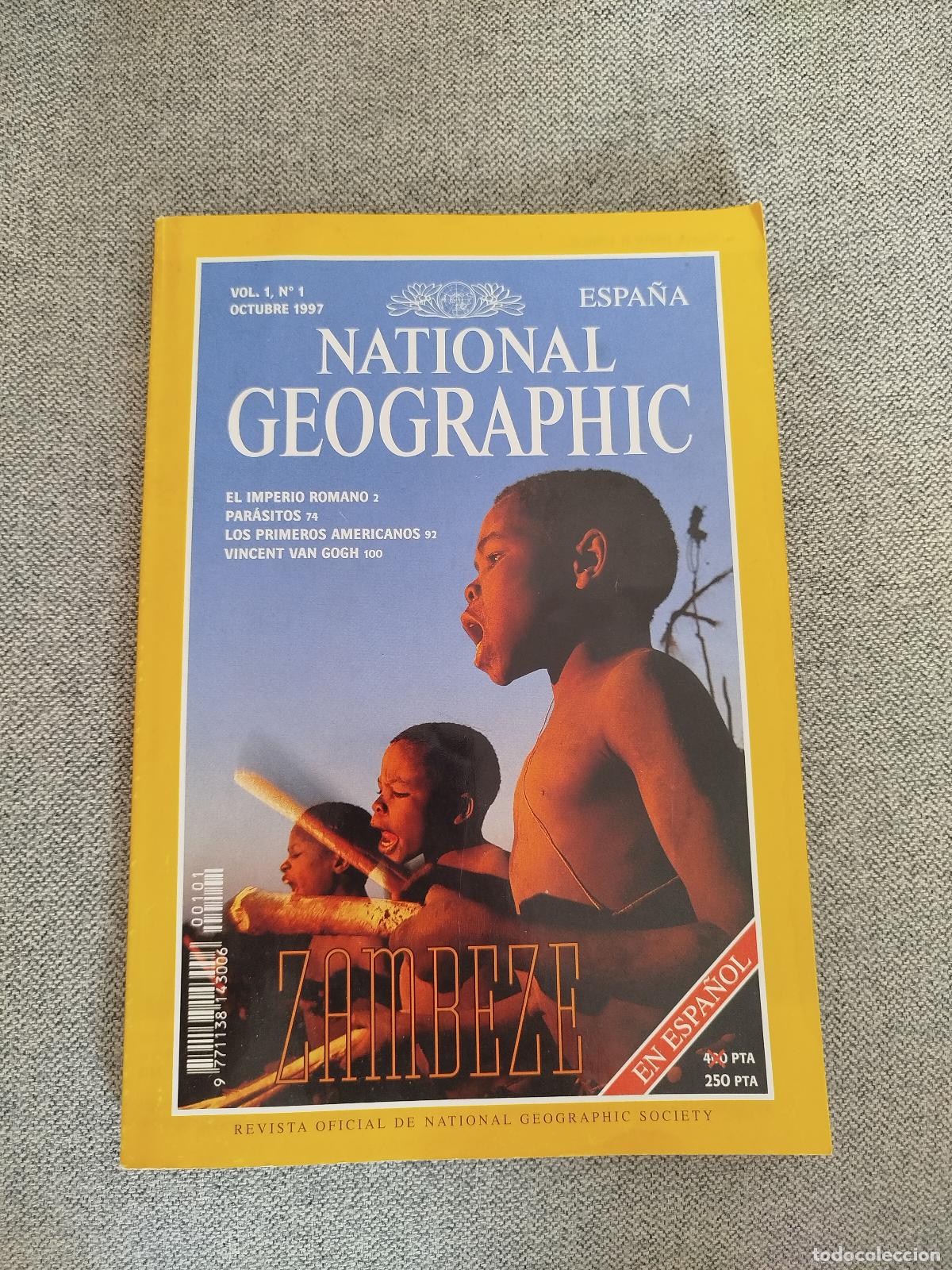 Coleccionismo de National Geographic: National Geographic Espa&ntilde;a, octubre 1997. Zambeze.