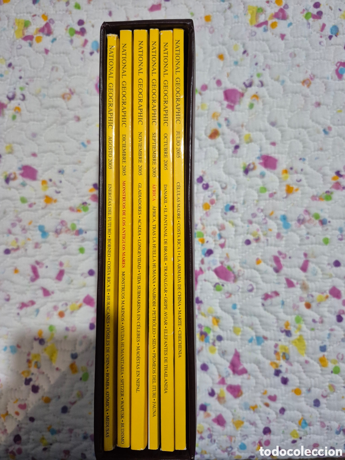 Coleccionismo de National Geographic: Nacional Geographic tot 2005 Gener fins a Desembre amb mapa