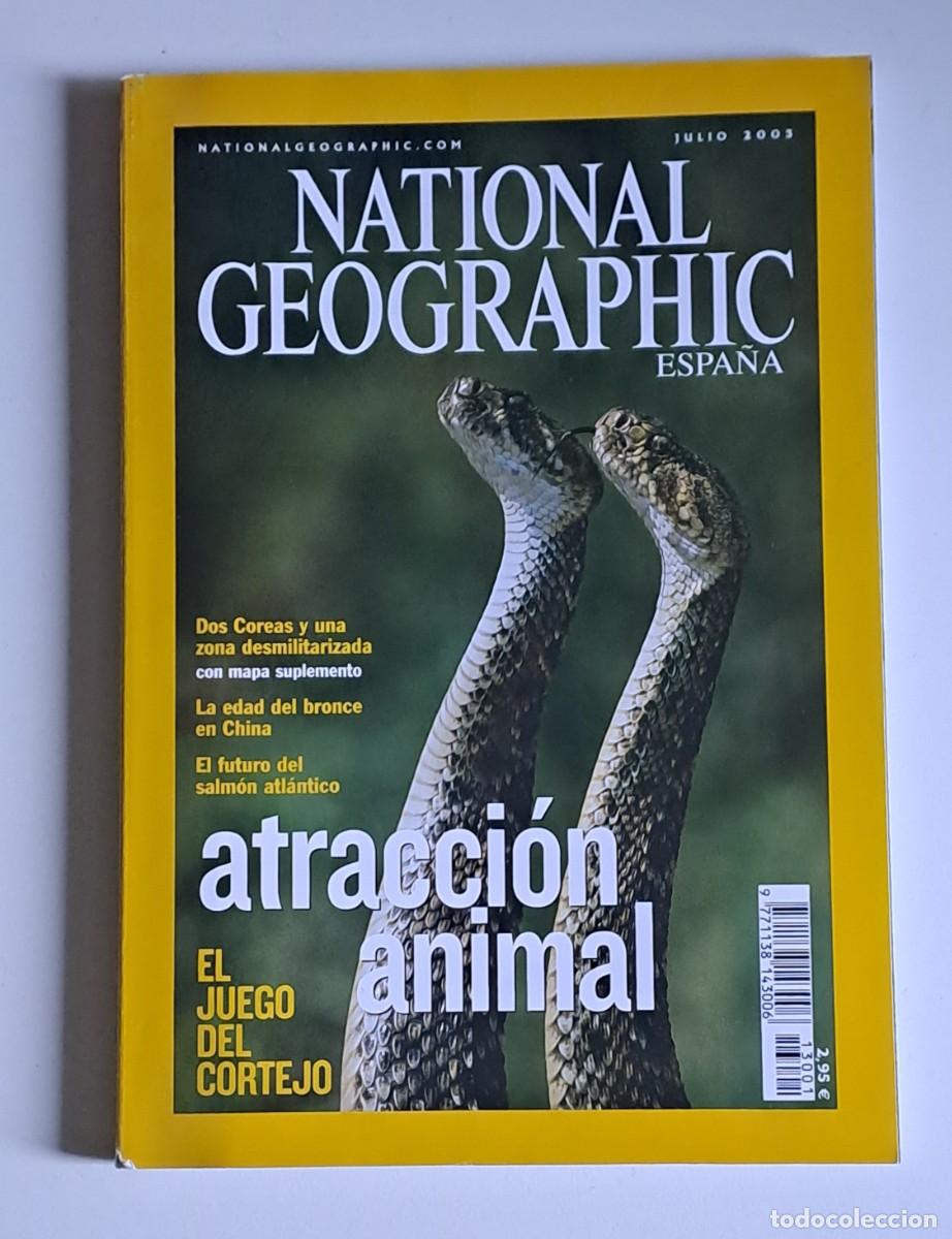 Coleccionismo de National Geographic: NATIONAL GEOGRAPHIC. JULIO 2003 - ATRACCION ANIMAL