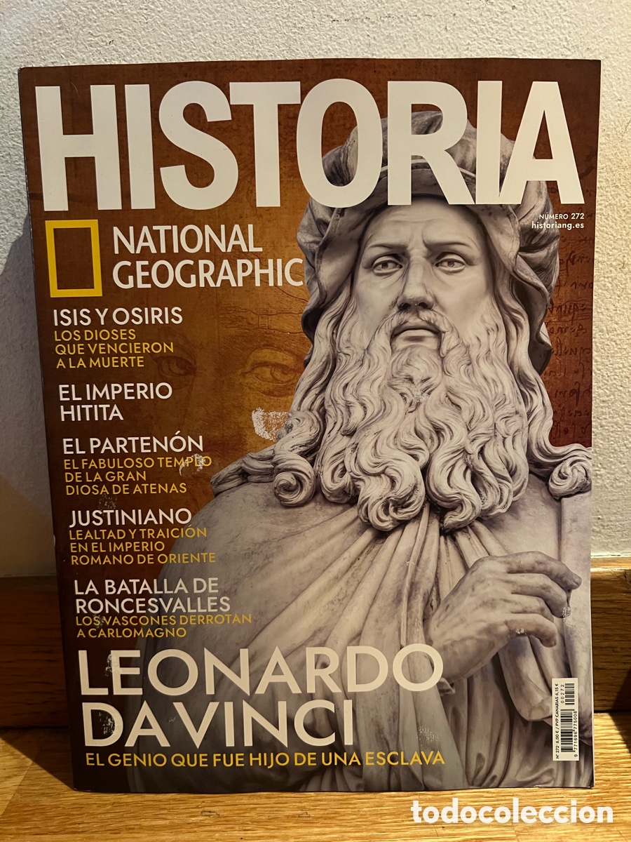 Coleccionismo de National Geographic: Historia NATIONAL GEOGRAPHIC Leonardo DaVinci n&uacute;mero 272