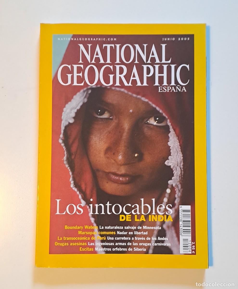 Coleccionismo de National Geographic: NATIONAL GEOGRAPHIC. JUNIO 2003 - LOS INTOCABLES DE LA INDIA