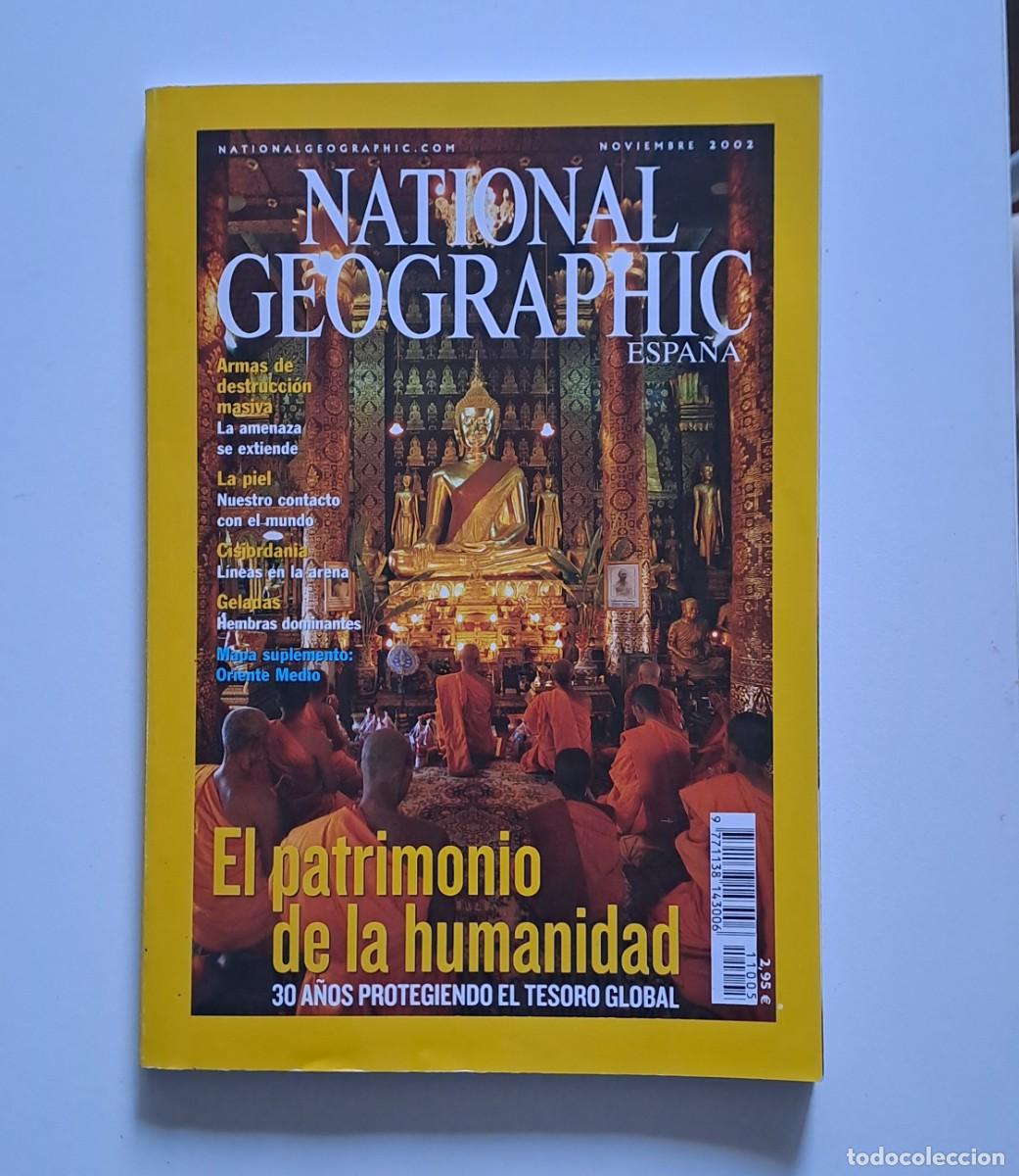 Coleccionismo de National Geographic: NATIONAL GEOGRAPHIC. NOVIEMBRE 2002 - EL PATRIMONIO DE LA HUMANIDAD