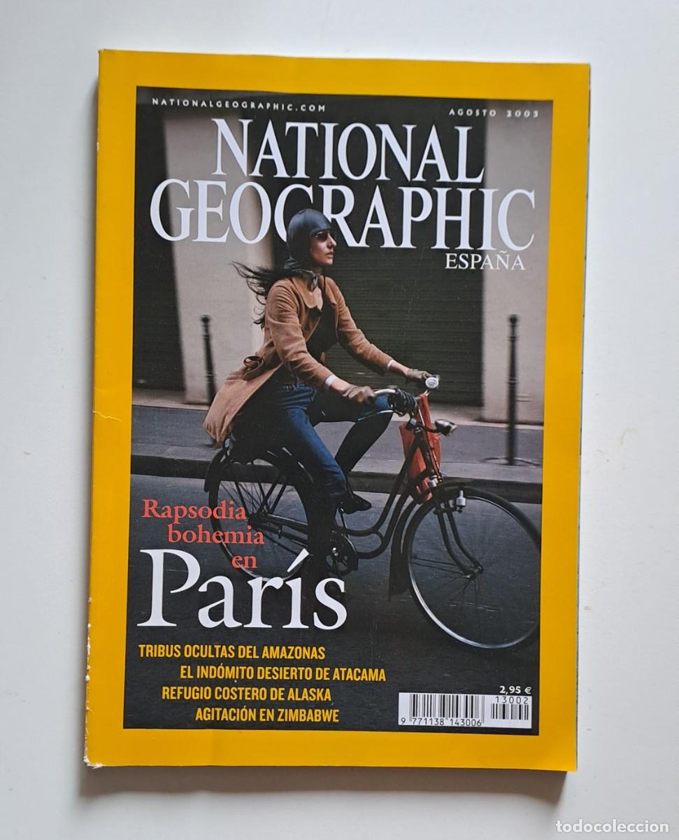 Coleccionismo de National Geographic: NATIONAL GEOGRAPHIC. AGOSTO 2003 - RAPSODIA BOHEMIA EN PARIS