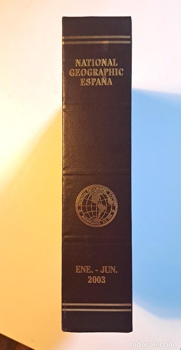 Coleccionismo de National Geographic: ESTUCHE ARCHIVADOR VACIO NATIONAL GEOGRAPHIC ESPA&Ntilde;A ENERO JUNIO 2003