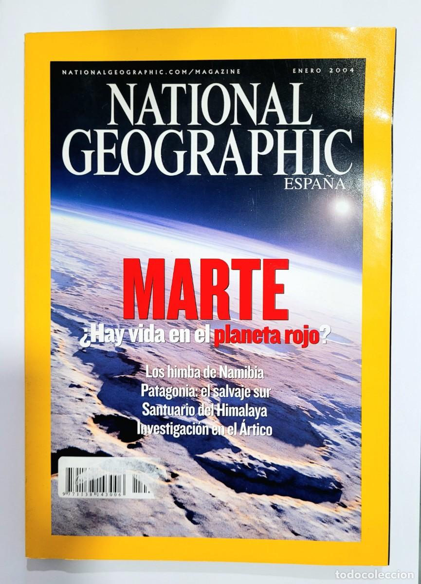 Coleccionismo de National Geographic: National Geographic Espa&ntilde;a &ndash; Enero 2004 &ndash; MARTE &iquest;Hay vida en el planeta rojo?