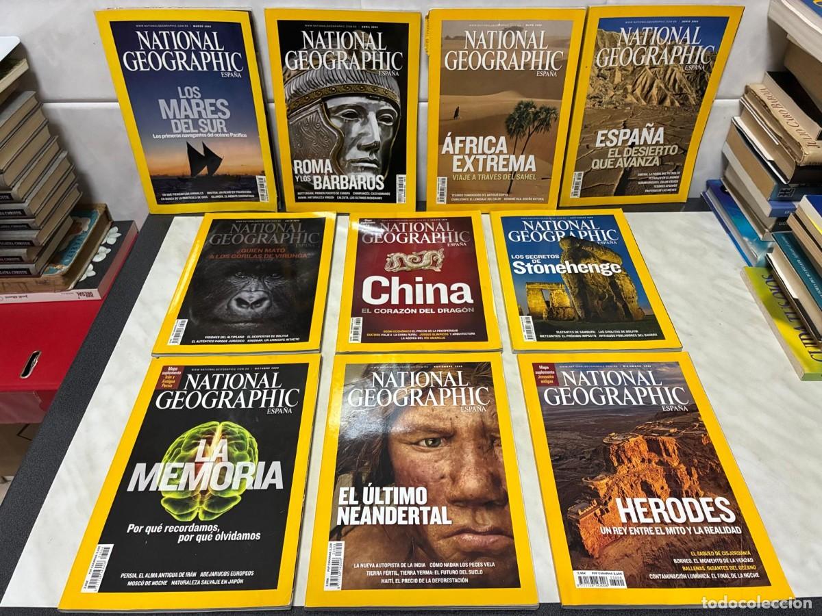 Coleccionismo de National Geographic: 10 N&Uacute;MEROS 2008 NATIONAL GEOGRAPHIC ESPA&Ntilde;A. PEDIDO M&Iacute;NIMO 5 EUROS. SOLO FALTAN ENERO Y FEBRERO.