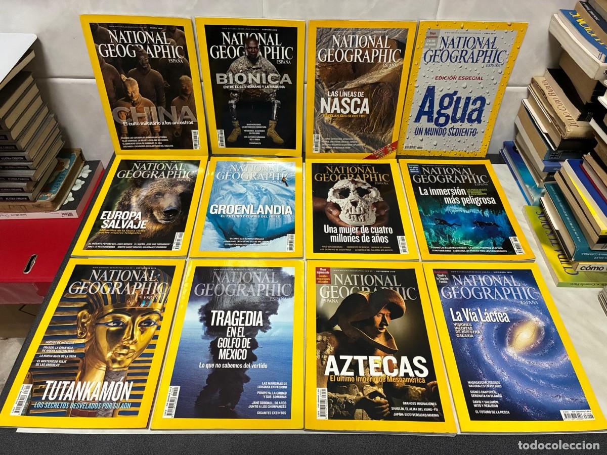 Coleccionismo de National Geographic: A&Ntilde;O 2010 COMPLETO NATIONAL GEOGRAPHIC ESPA&Ntilde;A. PEDIDO M&Iacute;NIMO 5 EUROS. 12 N&Uacute;MEROS.