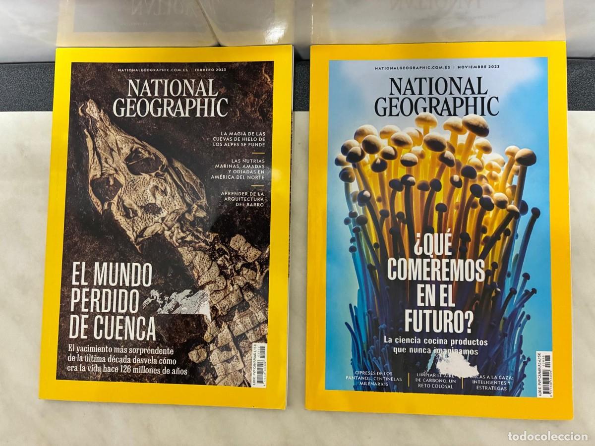 Coleccionismo de National Geographic: 2 N&Uacute;MEROS A&Ntilde;O 2023 NATIONAL GEOGRAPHIC ESPA&Ntilde;A. PEDIDO M&Iacute;NIMO 5 EUROS. FEBRERO Y NOVIEMBRE.