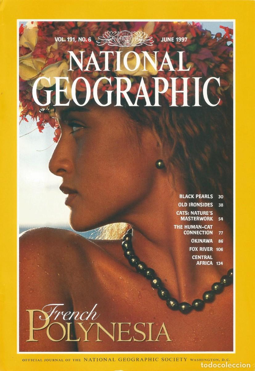 Coleccionismo de National Geographic: Revista National Geographic - French Polynesia - Vol. 191, No.6 June 1997 - Edici&oacute;n norteamericana