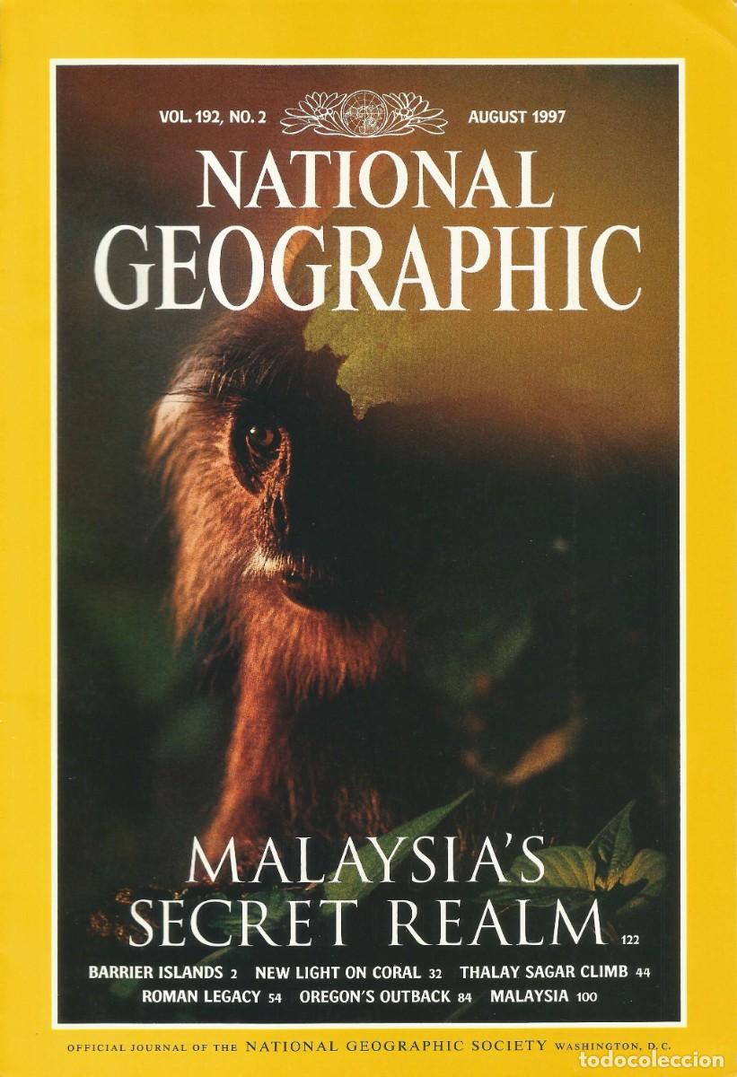 Coleccionismo de National Geographic: Revista National Geographic - Malaysia's Secret- Vol. 192, No.2 August 1997 - Edici&oacute;n norteamericana