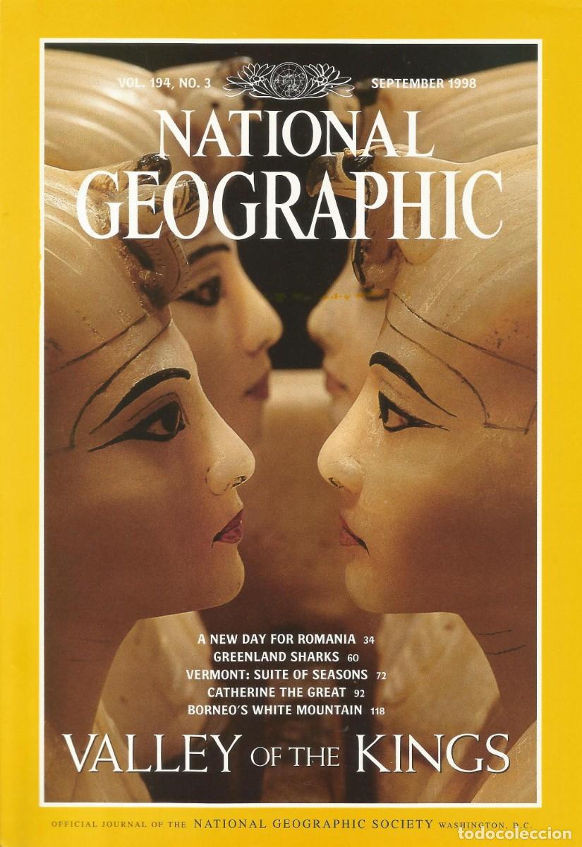 Coleccionismo de National Geographic: Revista National Geographic - Valley of the Kings - Vol. 194, No.3 September 1998 -Edici&oacute;n en ingl&eacute;s