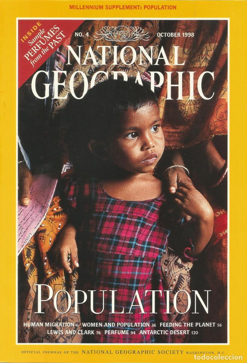 Coleccionismo de National Geographic: Revista National Geographic - Population - Vol. 194, No.4 October 1998 - Edici&oacute;n en ingl&eacute;s