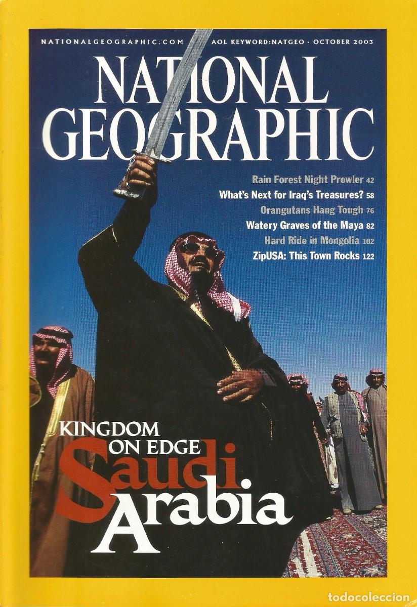 Coleccionismo de National Geographic: Revista National Geographic - Saudi Arabia - Vol. 204, No. 4, October 2003 - Edici&oacute;n en ingl&eacute;s