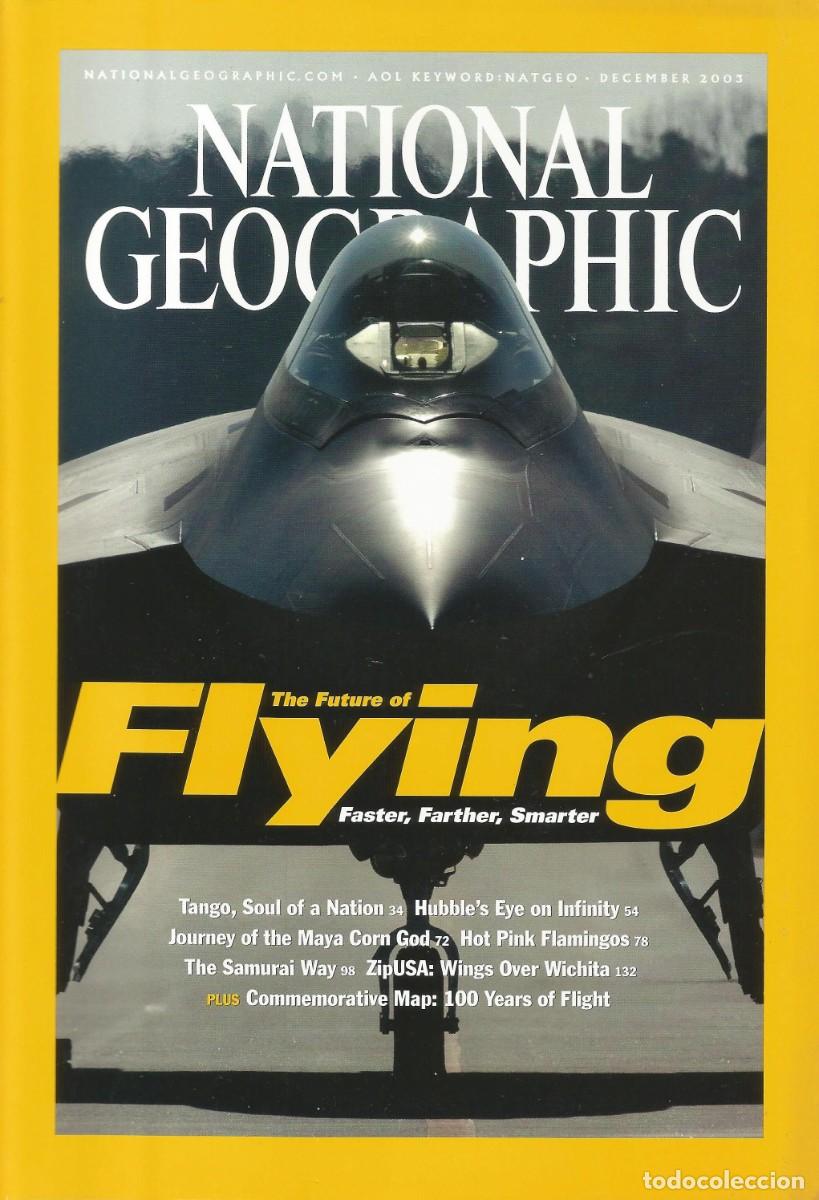 Coleccionismo de National Geographic: Revista National Geographic - Future of flying - Vol. 204, No. 6, December 2003 - Edici&oacute;n en ingl&eacute;s