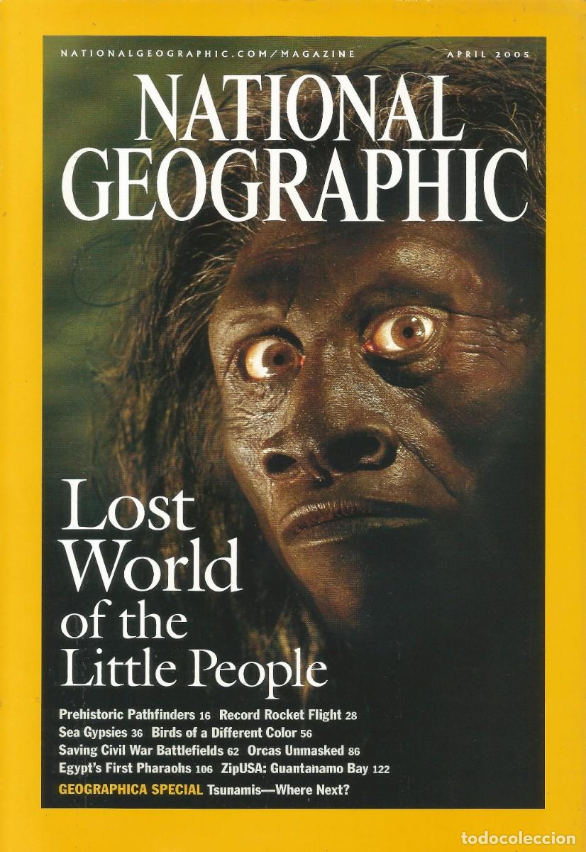 Coleccionismo de National Geographic: Revista National Geographic - Lost World of the... - Vol. 207, No. 4, April 2005 - Edici&oacute;n en ingl&eacute;s