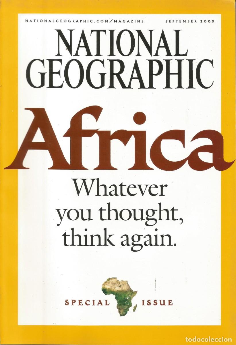 Coleccionismo de National Geographic: Revista National Geographic - Africa - Vol. 208, No. 3, September 2005 - Edici&oacute;n en ingl&eacute;s